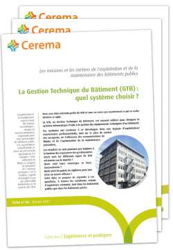Les missions et les métiers de l'exploitation et de la maintenance des bâtiments publics